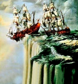 Sailing off the edge of the world